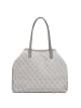 Guess Eco Victtoria - Shopper 2in1 L 40 cm (bone logo) in dark taupe logo