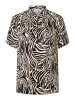 More & More Viskosebluse Animalprint in twotone animal print