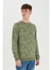 BLEND Sweatshirt Blend Sweatshirt mit Allover print - 20712128  Sweatpulli in dunkelgrün