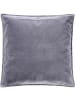 IB Laursen Kissenbezug Velour quadratisch in purple ash