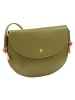 DuDu Skye Umhängetasche Leder 21 cm in olive