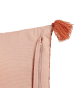 Beliani Dekokissen RUMHORA in Rosa - (W) 45 x (H) 10 x (L) 45 cm