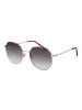 comma Frauen Sonnenbrille Geometrisch Silber