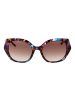 comma Frauen Sonnenbrille Schmetterling Mehrfarbig