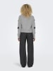 ONLY Strickpullover in Light Grey Melange