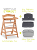 Hauck 5-tlg. Alpha Move Sparset - Hochstuhl in beige,schwarz
