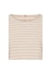 Camel Active Langarmshirt in beige melange stripe