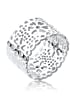 Elli Ring 925 Sterling Silber Blume, Herz, Ornament in Silber