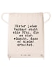 Mr. & Mrs. Panda Gym Bag Hinter jedem Rentner steht... mit Spruch in Creme