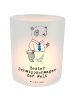 Mr. & Mrs. Panda Teelichthalter Panda Bester Schwippschwager der... in Transparent