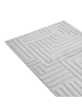 Beliani Kurzflor TAMIREL in Grau - (W) 80 x (L) 300 cm