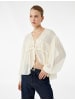 KOTON BLUSE LS in Creme