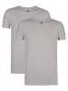Petrol Industries 2er-Pack Basic T-Shirt V-Ausschnitt Legacy in Schwarz