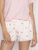 P.J. Salvage Pyjamahose Bright Stars & Brave Hearts in off-white