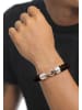 KUZZOI Armband 925 Sterling Silber in Braun