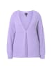 Ulla Popken Strickjacke in lavendel