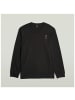 G-Star Raw Langarmshirt in dk black