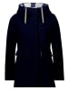 AMBER & JUNE Winterjacke mit Kapuze in Dunkelblau