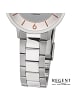 Regent Analog-Armbanduhr Regent Metallarmband silber mittel (ca. 31,5mm)