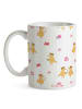 Mr. & Mrs. Panda Henkeltasse Fuchs Blumen ohne Spruch in Weiß