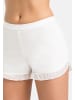 Teyli Kurze Schlafshorts aus Viskose Sleepy in ecru