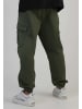 SikSilk Cargohose Slim Fit Cargos in Khaki Green