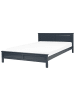Beliani 2-tlg Doppelbett OLIVET in Blau