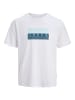 JACK & JONES PLUS T-shirt in Bright White