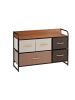 Schubladenschrank in Braun - (B)87,5 x (H)58 x (T)31,5 cm