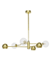 Licht-Erlebnisse Deckenlampe (B)65 x (L)94 x (H)69 cm in Gold Transparent