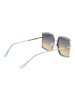 Skechers Frauen Sonnenbrille Quadratisch Blau