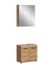 ebuy24 Badmöbelset Ice (2-teilig) Eiche 60 x 30 cm