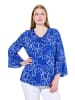 Ulla Popken Bluse in kobaltblau