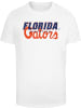 Merchcode T-Shirt "Florida Gators Multi Logos Tee" in Weiß