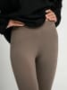 Moshi Moshi Mind Hosen smooth in dark taupe