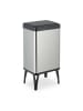 relaxdays Mülleimer mit Sensor in Silber - 40 Liter