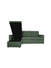 ebuy24 Schlafsofa Odin Grün 230 x 151 cm