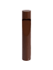 Beliani Pollerleuchte CAROI in Braun - (W) 10 x (H) 60 x (L) 10 cm