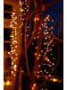 LUMINEO Baumbeleuchtung CLUSTER TWINKLE 480 LED 6 LED-Stränge in warm weiß