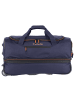 travelite Basics 2-Rollen Reisetasche 55 cm marine