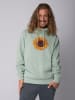 wat? Apparel Sweatshirt Sonnenblume in Aloe