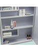 relaxdays Medizinschrank in Weiß/ Grün - (B)35,5 x (H)43 x (T)8 cm