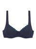 LASCANA Bügel-Bikini-Top in marine