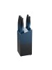 Michelino 6tlg. Messer-Set mit Messerblock in Blau