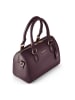Lazarotti Bologna Leather Bowling-Bag Handtasche Leder 26 cm in burgundy