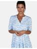 Navigazione Sommerkleid in hellblau weiss