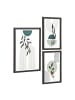 ebuy24 Rahmenset Alva Schwarz 40 x 30 cm