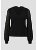 s.Oliver BLACK LABEL Strickpullover langarm in Schwarz