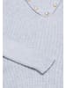CHANI Damen Strickpullover in Grau Melange
