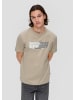 QS T-Shirt  in  81D0_beige